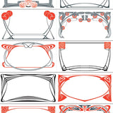 Art Nouveau Label Sticker & Tape Book