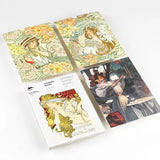 Alphonse Mucha A5 Note Pad & Writing Paper