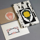 Art Nouveau Label Sticker & Tape Book