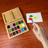 ELSEWARE elseware watercolors - bamboo box