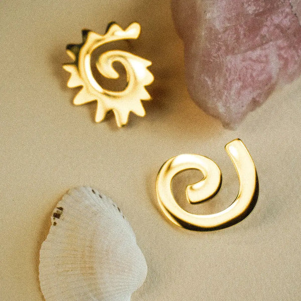 Caracol & Espiral Studs