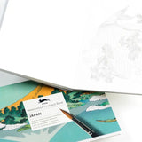Japan Watercolour Postcard Book