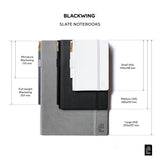 Blackwing Small Slate Notebook - Black (BLANK)