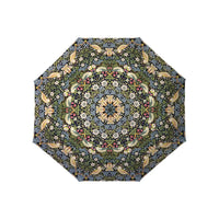 William Morris "Strawberry Thief" Folding Travel Umbrella