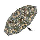 William Morris "Strawberry Thief" Folding Travel Umbrella