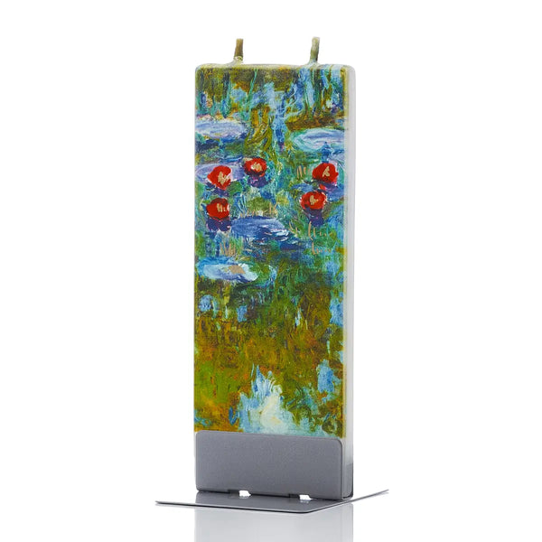 Monet Water Lilies II Candle