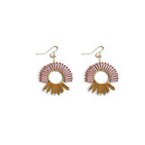 Twiggy Glass & Hematite Earrings