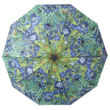 Van Gogh Irises Travel Umbrella