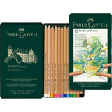 Pitt Pastel Pencils, Tin of 12