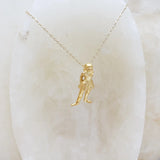 La Petite Danseuse Pendant - Degas Ballet Dancer Necklace