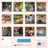 Degas' Dancers Wall Calendar 2027