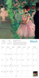 Degas' Dancers Wall Calendar 2027