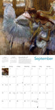 Degas' Dancers Wall Calendar 2027
