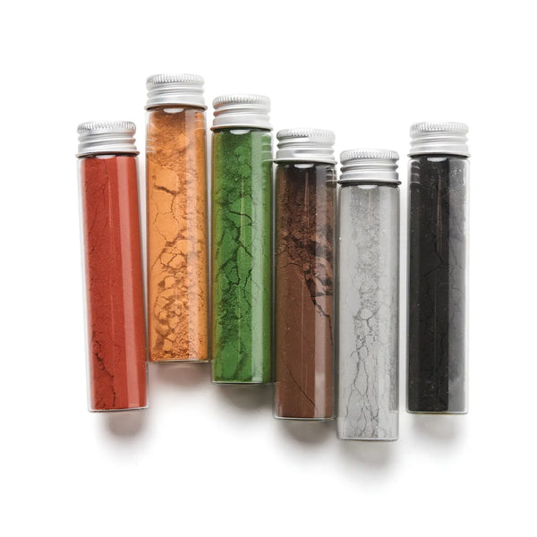 Earth Paints - Handmade - Set of 6 Natural Colors