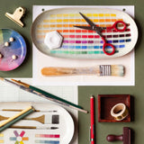 Oval Enamel Tray - Nomenclature of Colors
