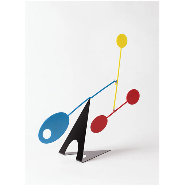 Elliptical Desktop Mobile, Blue/Yellow/Red