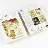 Alphonse Mucha A5 Note Pad & Writing Paper