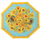 Van Gogh Sunflowers Travel Umbrella