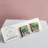 Monet Mini Masterpiece Studs