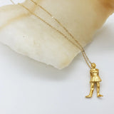 La Petite Danseuse Pendant - Degas Ballet Dancer Necklace