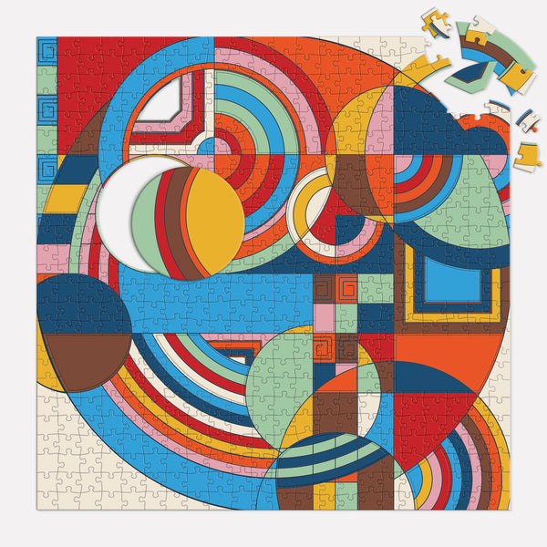 Puz 500 + Shaped PC Frank Lloyd Wright Hoffman House Rug