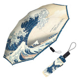 Hokusai Great Wave Travel Umbrella