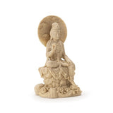 Sandstone Sitting Guanyin
