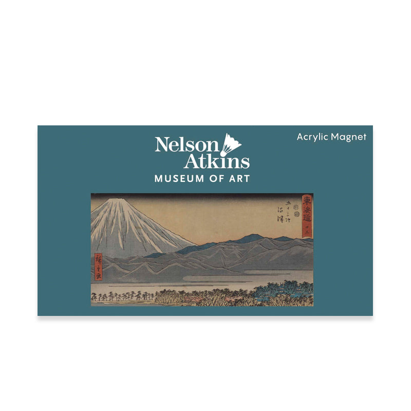 Hiroshige Numazu Magnet | Japanese Woodblock Print Magnet | Museum