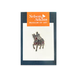 Armor For Man and Horse Enamel Pin
