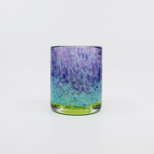 Monet inspired Rocks/Votive Handblown Glass