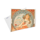 Mucha - 'Painting' Tea Towel