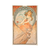 Mucha - 'Painting' Tea Towel