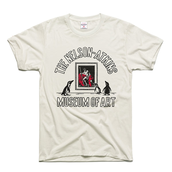 Vintage White Charlie Hustle x Nelson-Atkins Penguins Shirt