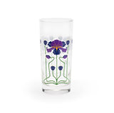 Purple Iris Collins Glass