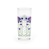 Purple Iris Collins Glass