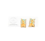 Van Gogh Sunflowers Mini Masterpiece Studs