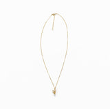 Shuttlecock Necklace with Pearl