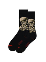 Head of a Skeleton with a Burning Cigarette socks Van Gogh