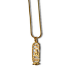 I Love You Brass Cartouche