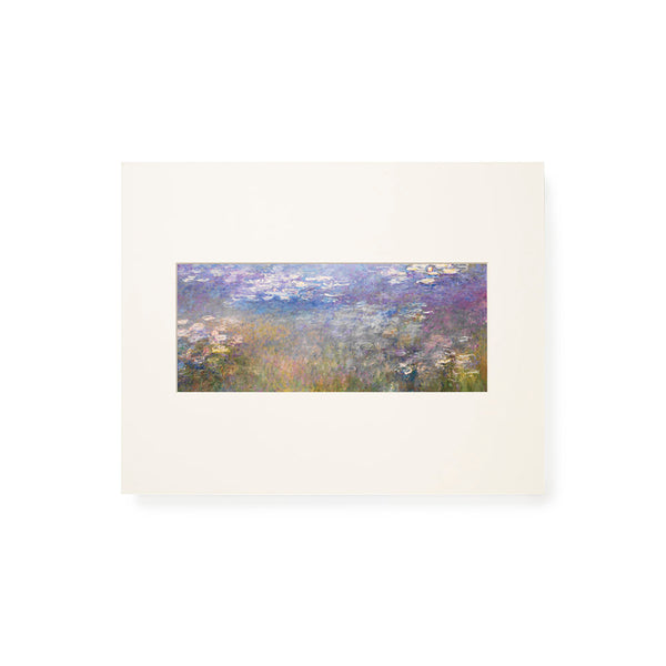 Water Lilies 11x14 Matted Print