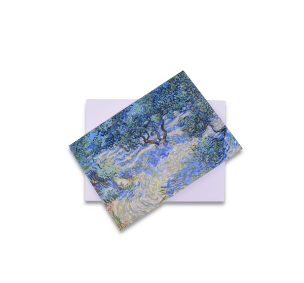 Olive Trees Note Card