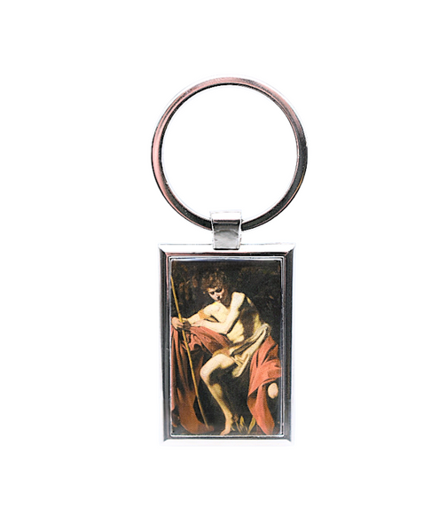 Caravaggio, Saint John the Baptist Keychain